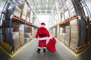 Father Christmas is a warehouse